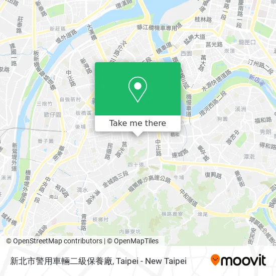 新北市警用車輛二級保養廠 map