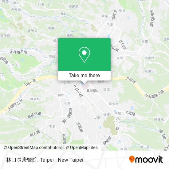 林口長庚醫院 map