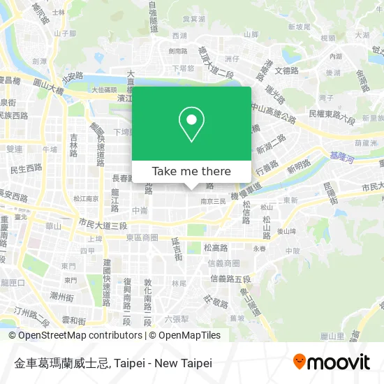金車葛瑪蘭威士忌地圖