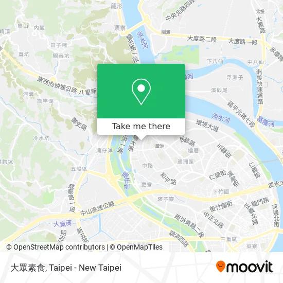大眾素食地圖