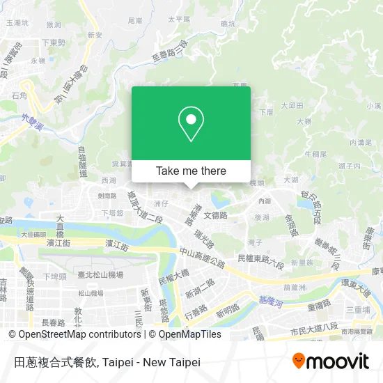 田蔥複合式餐飲地圖