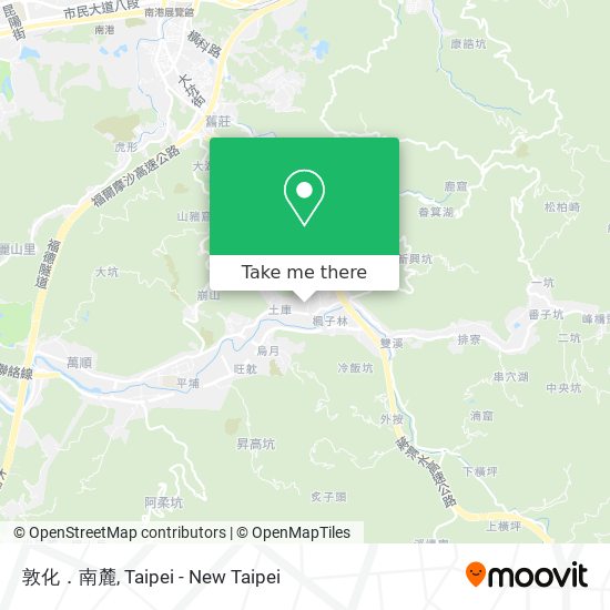 敦化．南麓地圖
