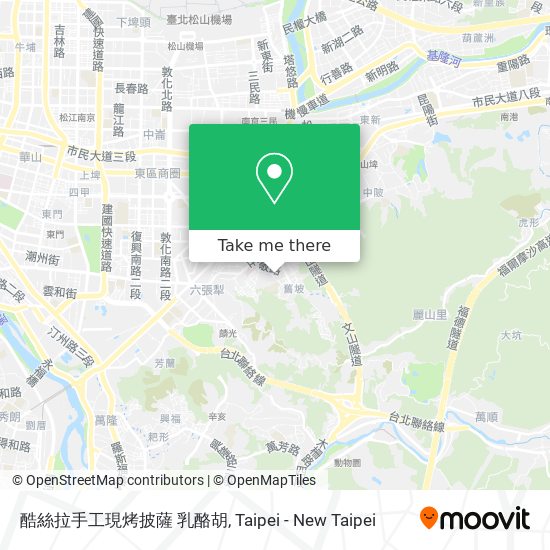 酷絲拉手工現烤披薩 乳酪胡 map