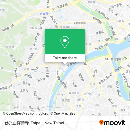 佛光山擇善寺 map