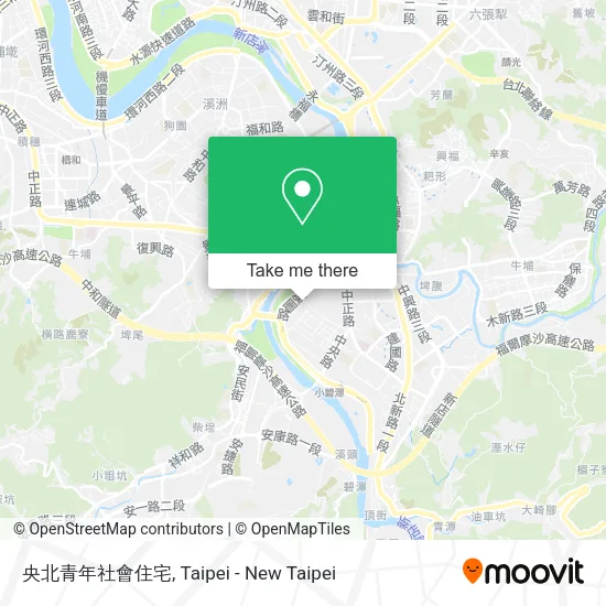 央北青年社會住宅地圖