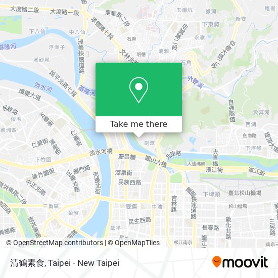 清鶴素食 map