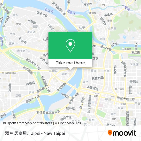 双魚居食屋 map