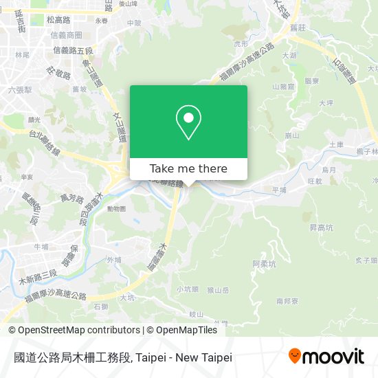 國道公路局木柵工務段 map