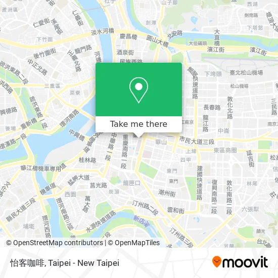 怡客咖啡 map