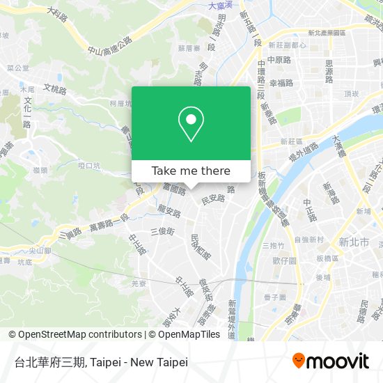 台北華府三期 map