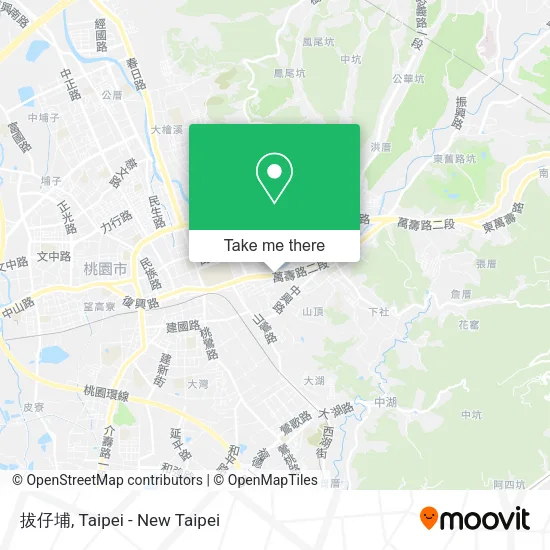 拔仔埔 map