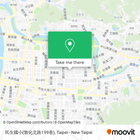 民生國小(敦化北路199巷) map