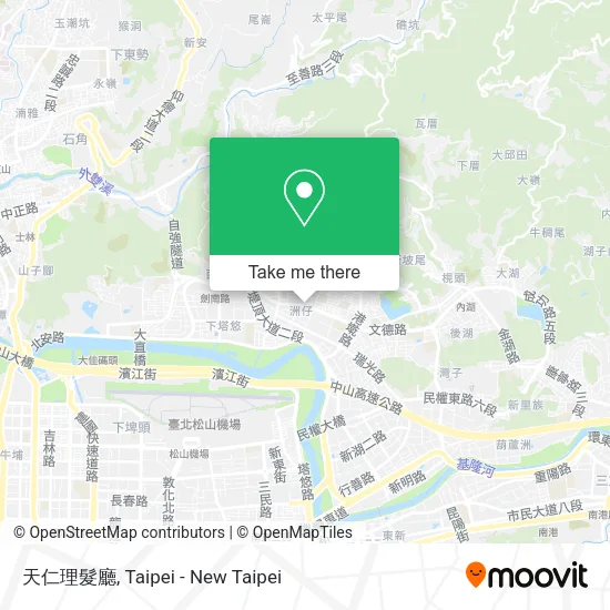 天仁理髮廳 map