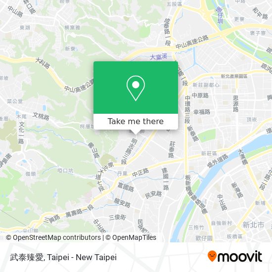 武泰臻愛 map