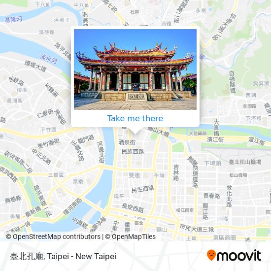 臺北孔廟 map