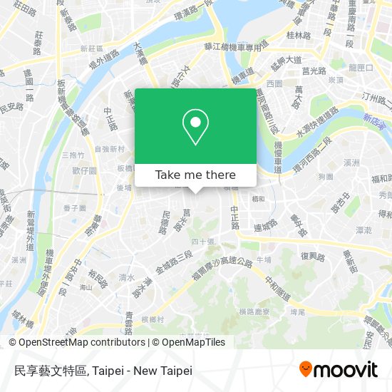 民享藝文特區 map
