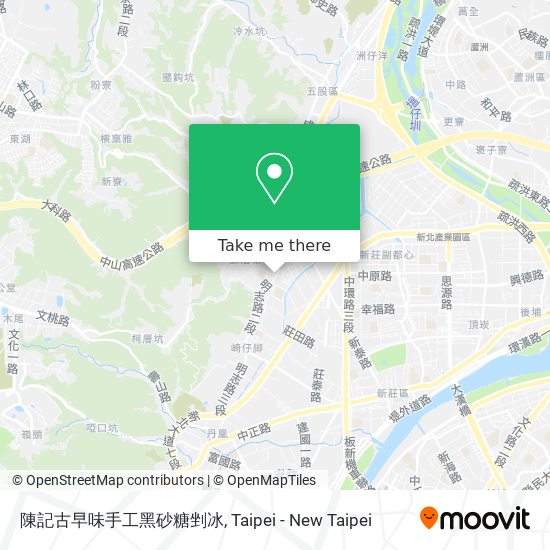 陳記古早味手工黑砂糖剉冰 map