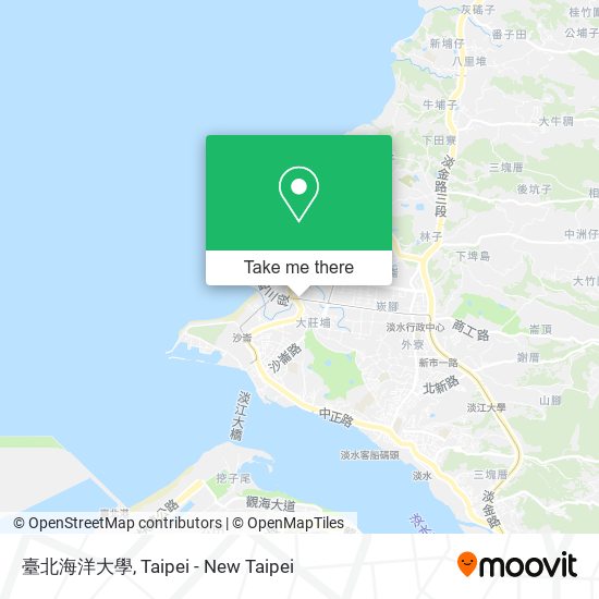 臺北海洋大學 map