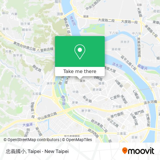 忠義國小地圖