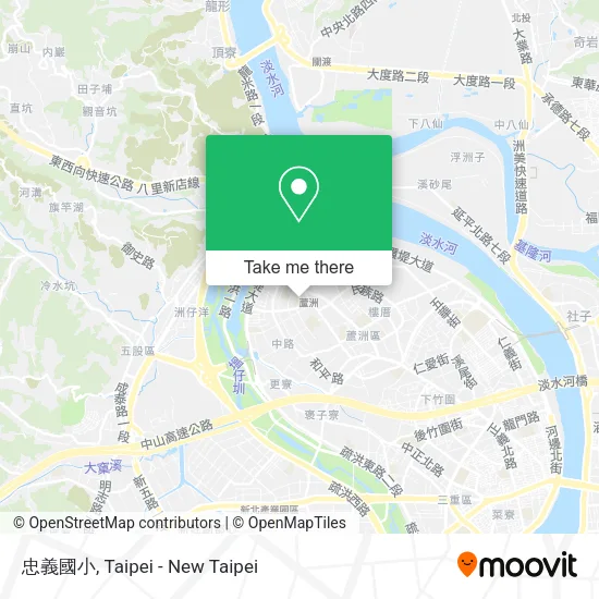 忠義國小 map