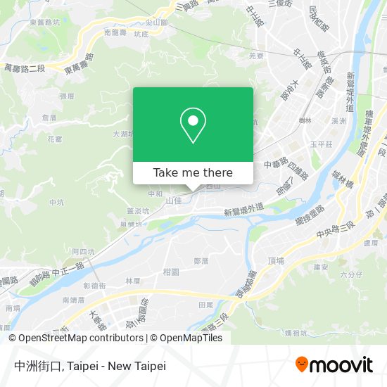中洲街口 map