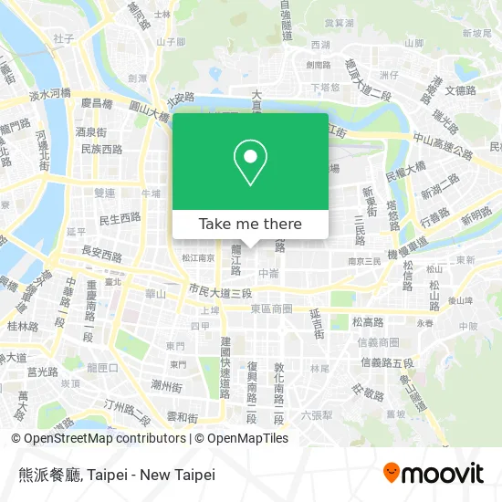 熊派餐廳 map