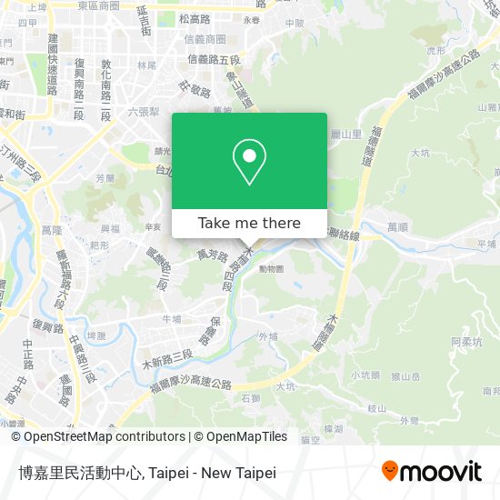 博嘉里民活動中心地圖