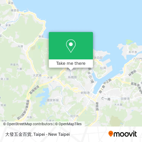 大發五金百貨 map