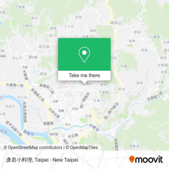 彥君小料理 map