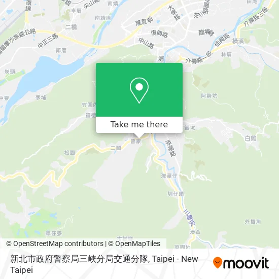 新北市政府警察局三峽分局交通分隊 map