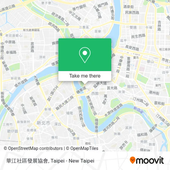 華江社區發展協會地圖