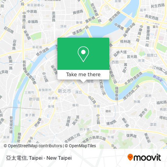 亞太電信地圖