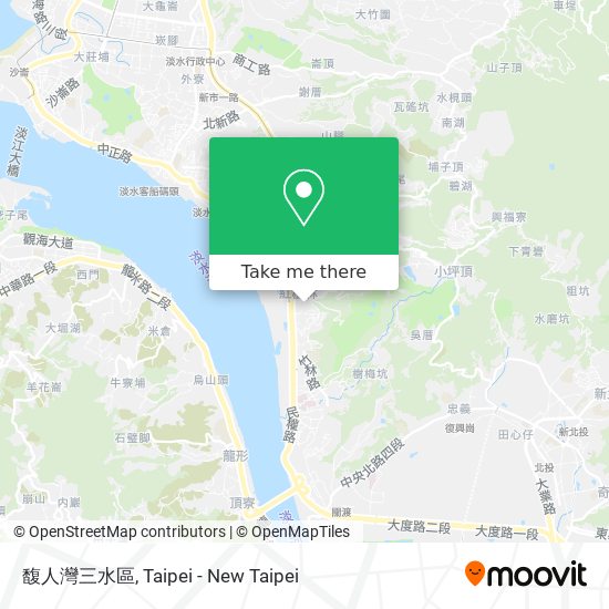 馥人灣三水區 map