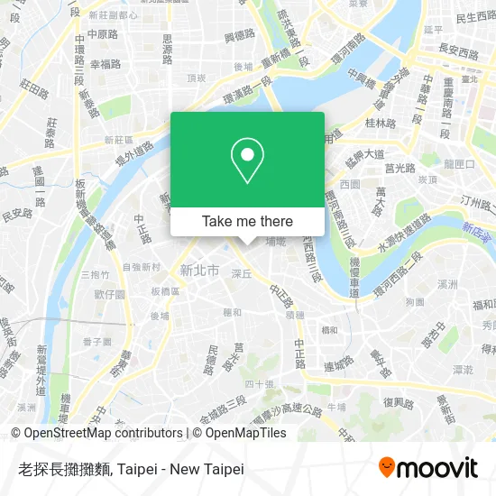 老探長攤攤麵地圖