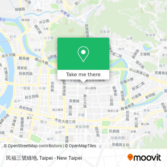 民福三號綠地 map