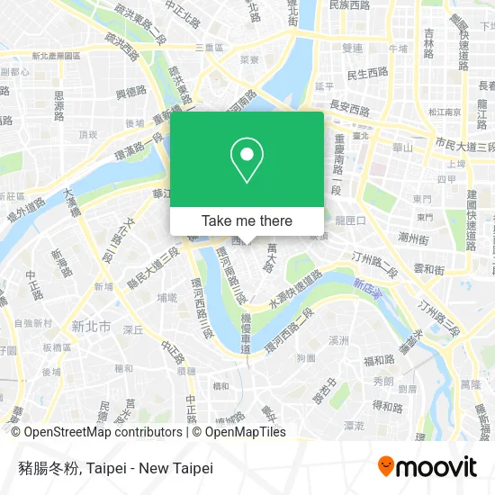 豬腸冬粉 map