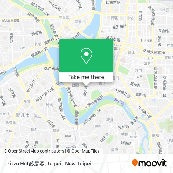 Pizza Hut必勝客地圖
