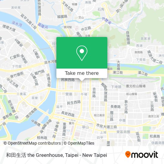 和田生活 the Greenhouse map