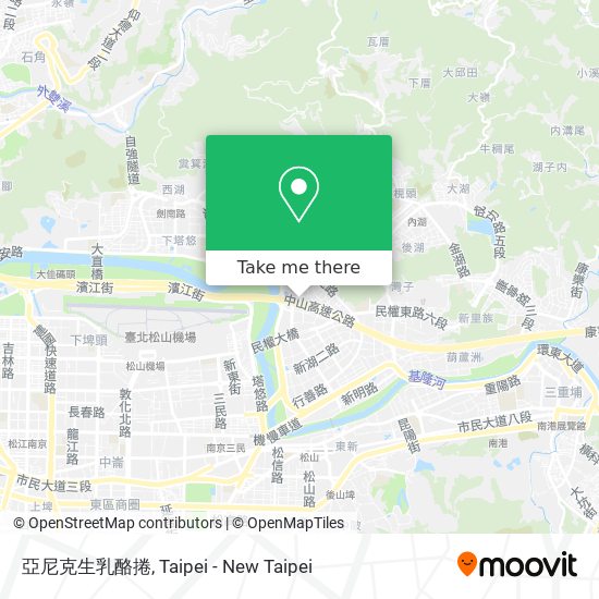 亞尼克生乳酪捲 map