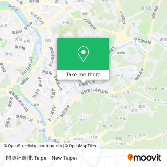 開源社雞排 map