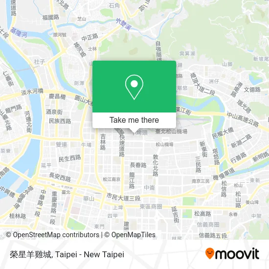 榮星羊雞城地圖