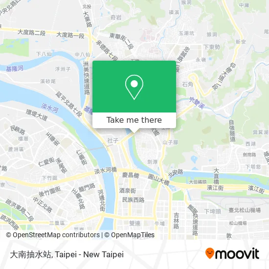 大南抽水站地圖