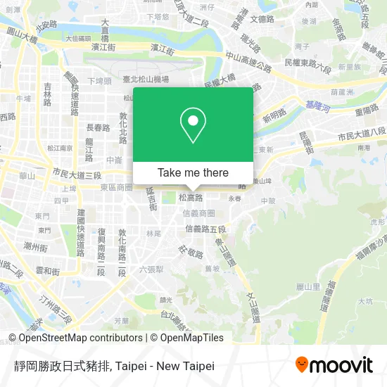 靜岡勝政日式豬排地圖