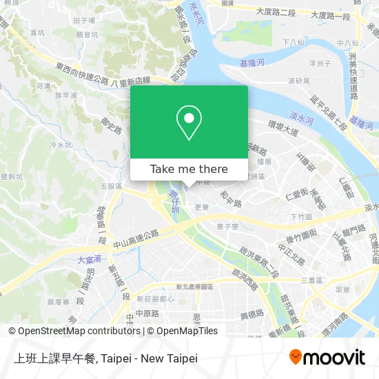 上班上課早午餐地圖