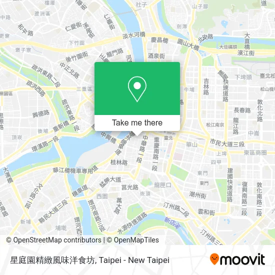 星庭園精緻風味洋食坊 map
