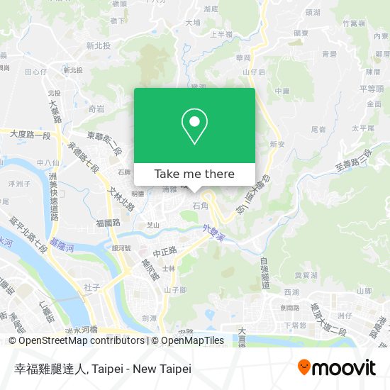 幸福雞腿達人 map