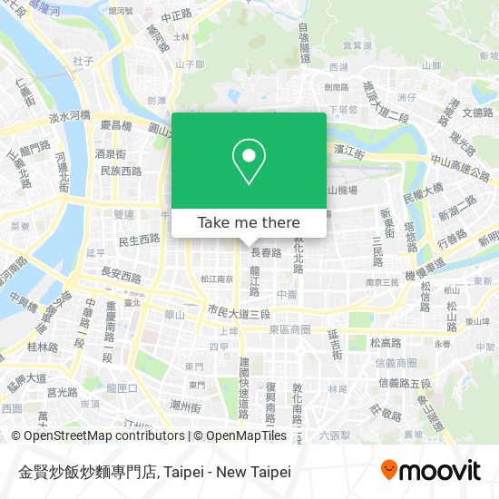 金賢炒飯炒麵專門店 map