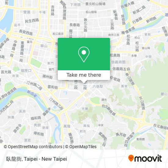 臥龍街 map