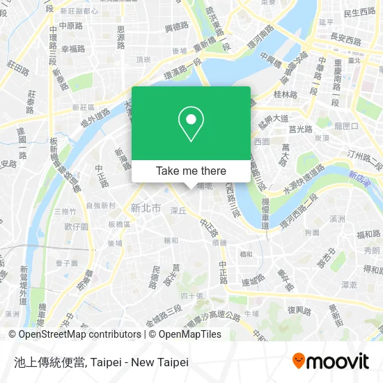 池上傳統便當地圖
