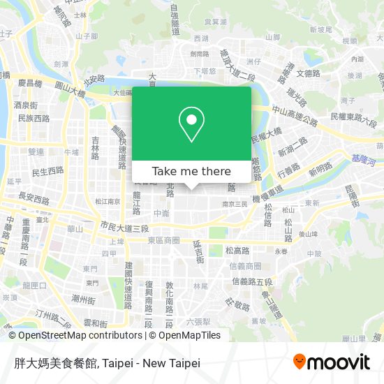 胖大媽美食餐館 map